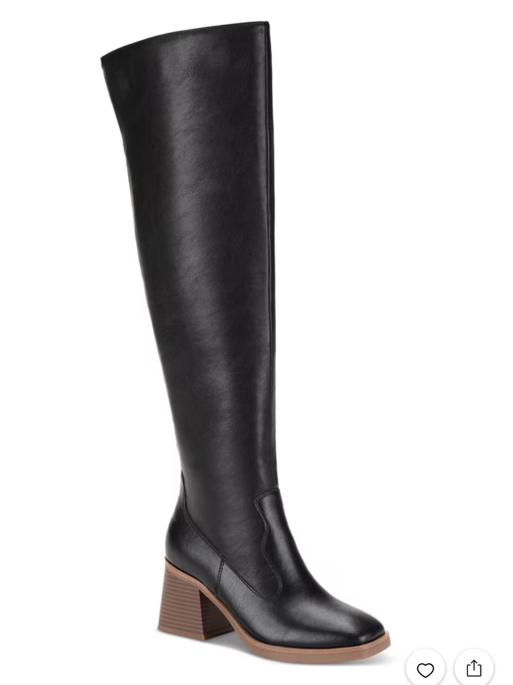 Sun + Stone Vivvii Over-The-Knee Dress Boots NIB